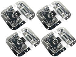 (4) OSP ATA-BUTTERFLY-4 Recessed Butterfly Latch 4