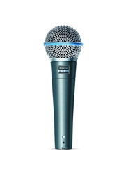 Shure Beta 58A Supercardioid Dynamic Stage Studio Handheld Vocal Microphone