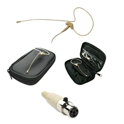 OSP HS-09 Tan Earset Headset Mic for Cad Wx1210 Wireless System