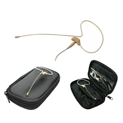 OSP HS-09 Tan Earset Headset Mic for Nady Wireless System 3.5mm Plug