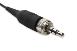 Black Replacement Cable for OSP HS-09 EarSet with Connection for Sennheiser (3.5mm plug)