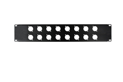 OSP Elite Core 2 Space Rack Panel with 16 D Holes