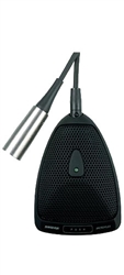 Shure MX393/C Microflex Cardioid Boundary Microphone w/ (TA3F) to XLR Cable