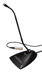 Shure MX418D/C 18" Desktop Condenser Gooseneck Microphone Attached 10â€™ XLR Cable