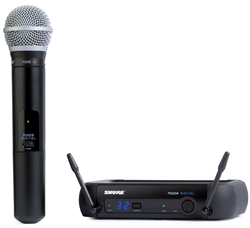 Shure PGXD24/PG58 Digital Wireless Microphone System w/PG58 Mic
