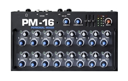 Elite Core PM-16 16 Channel Personal Monitor Mixer (Video Demo)