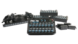 Elite Core PM-16 Complete Personal Mixer 4 User Pack w/IM-16 Analog Input Module