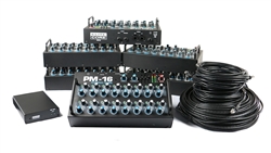 Elite Core PM-16 Complete Personal Mixer 6 User Pack w/IM-16 Digital Input Module