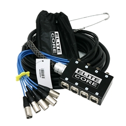 Elite Core 8 Channel 30' Stage Snake