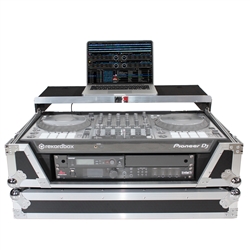 ProX Road Case FOR Pioneer DDJSX3 DDJ1000 Controller & Lower 2U Space & Laptop Shelf